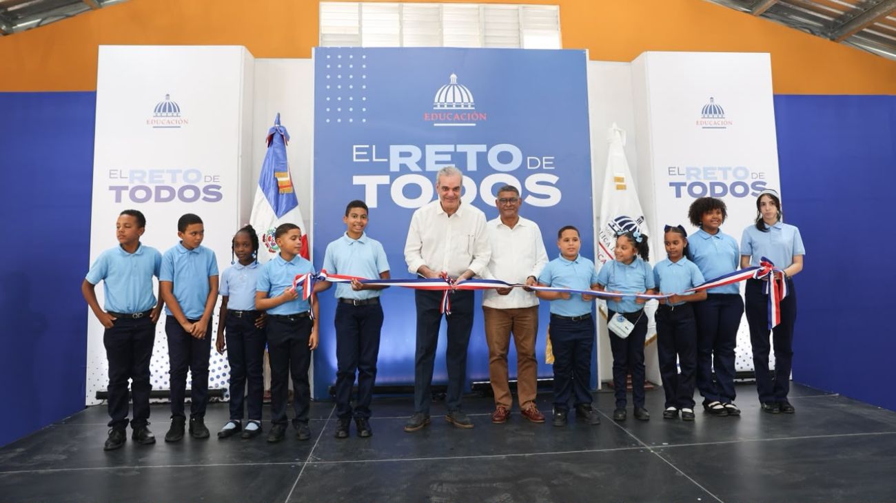 Abinader entrega 81 aulas en Puerto Plata para 3,200 estudiantes
