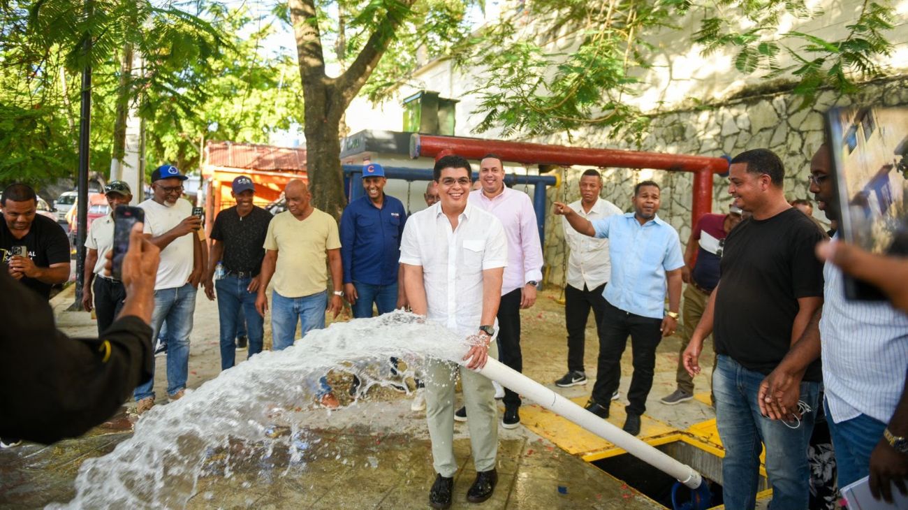 Caasd entrega dos pozos de 1,224,000 galones diarios de agua