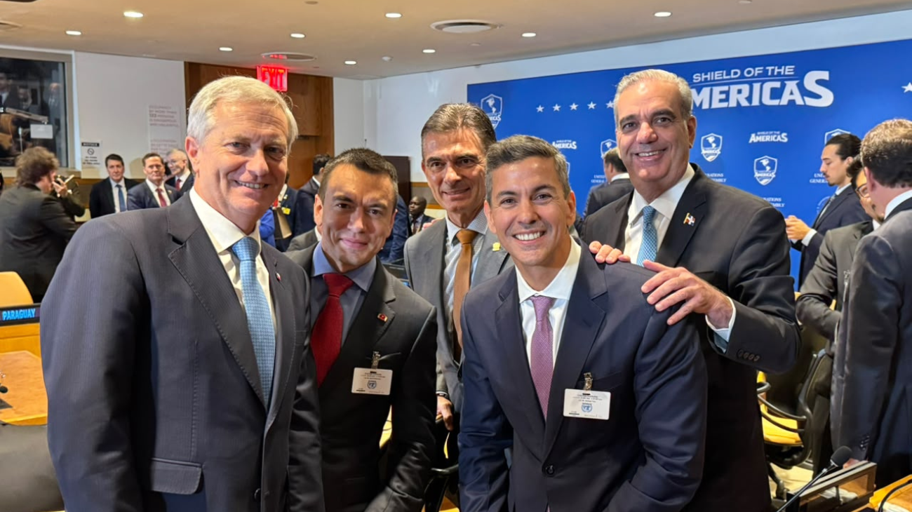 Abinader participa con Trump en cita de Escudo de las Américas