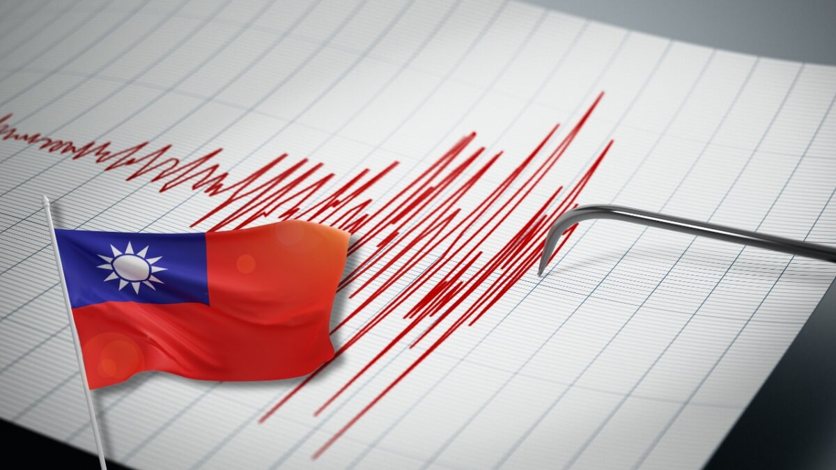 Sismo de 5,9 sacude aguas frente al este de Taiwán