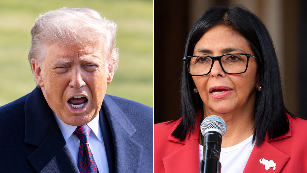 Trump planea reunirse con Delcy Rodríguez en la Asamblea de la ONU