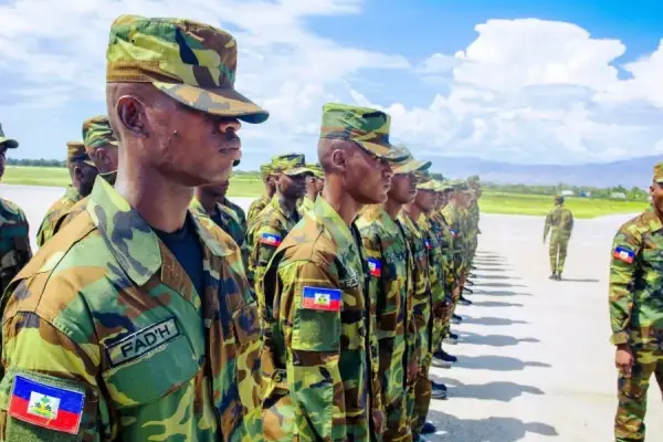 Haití envía nuevo contingente militar a capacitarse en México