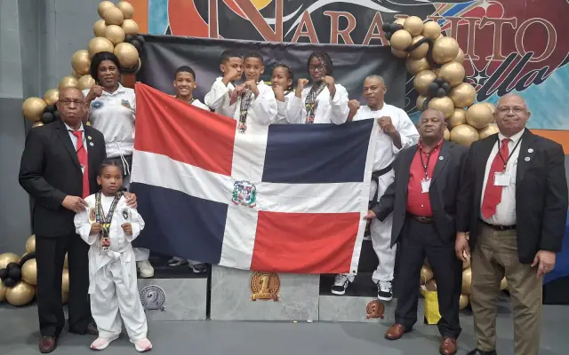 Niños dominicanos obtienen medallas en taekwondo de PR
