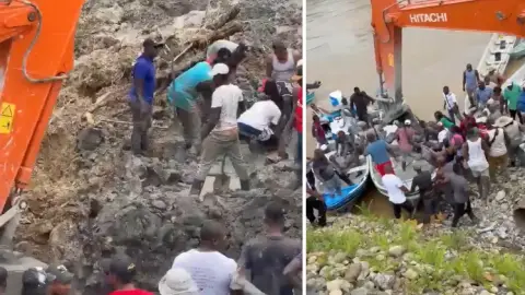 COLOMBIA: Derrumbe en mina de oro ilegal deja 14 muertos