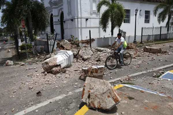 Otro terremoto de magnitud 6,4 sacude el sur de Panamá