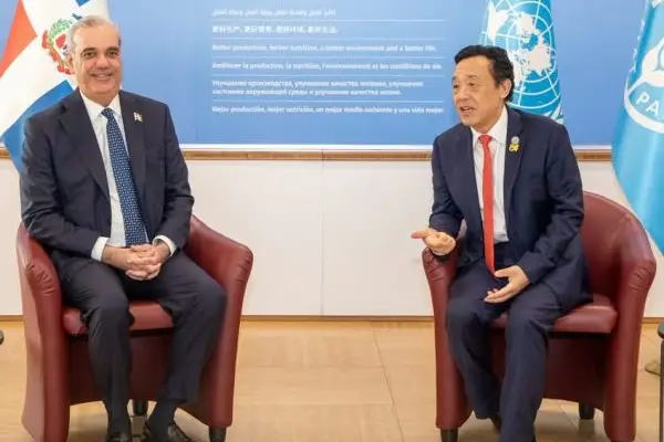 Director FAO ve Abinader tiene logros en seguridad alimentaria
