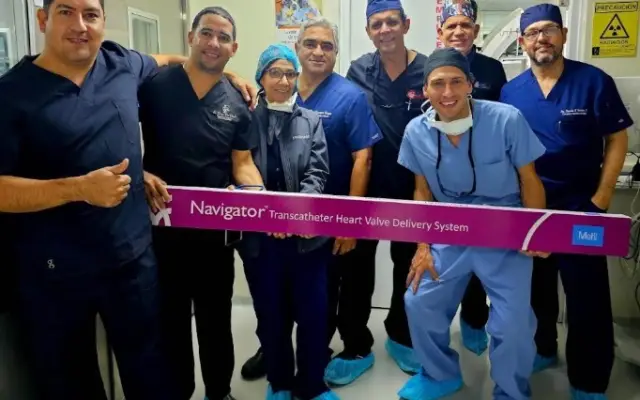 Realizan con éxito reemplazo valvular mitral percutáneo RD