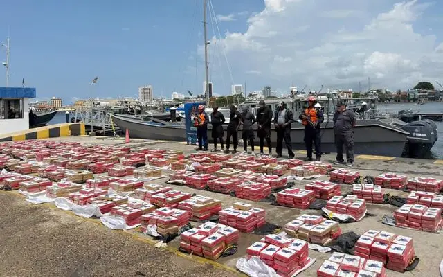 COLOMBIA: Las autoridades incautan 7,6 toneladas cocaína