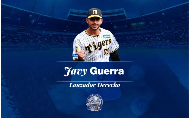 Licey contrata como refuerzo al lanzador Javy Guerra para 2026