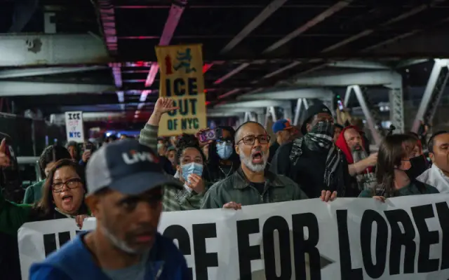 Protestas en NY por incidente donde fue baleado uno de RD