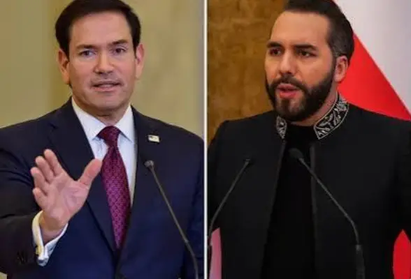 Marco Rubio presiona a Bukele sumarse a EEUU contra Cuba