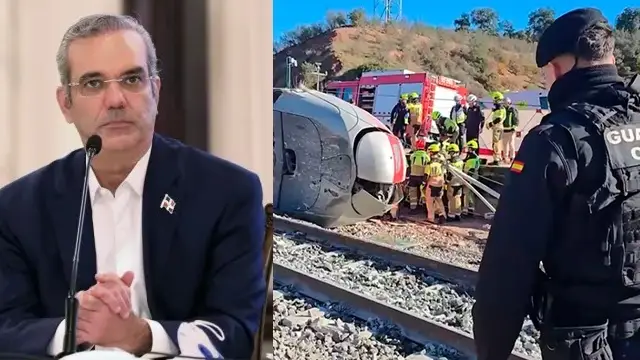 Abinader envía condolencias a España por accidente trenes