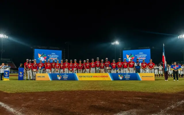 RD conquista medalla de plata en el Mundial de Béisbol U15