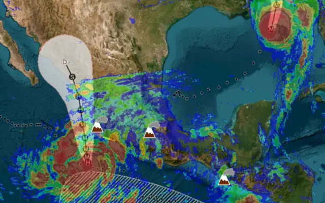 Huracán Simón amenaza a México este fin de semana