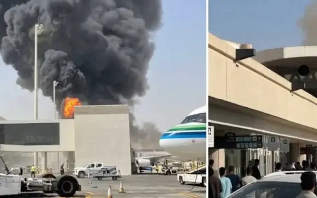 12 muertos y 309 heridos deja ataque hutí contra aeropuerto Riad