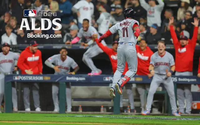 Cleveland empata serie de GL con jonrón de José Ramírez
