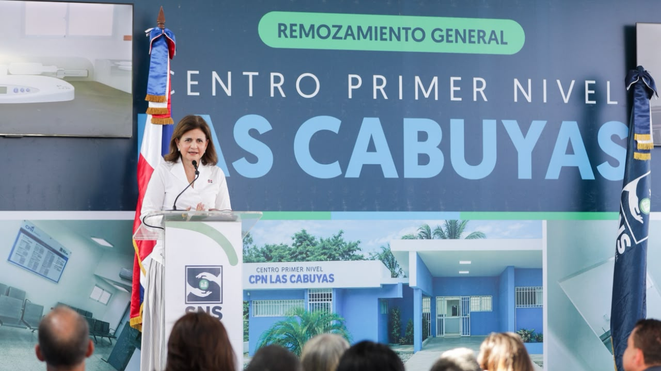 SNS entrega remozado Centro de Primer Nivel Las Cabuyas en La Vega