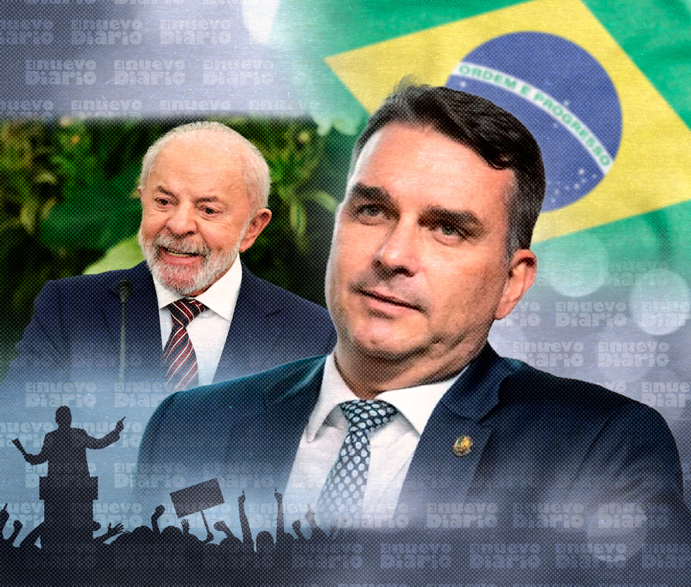 Flávio Bolsonaro supera a Lula y van a segunda vuelta en Brasil