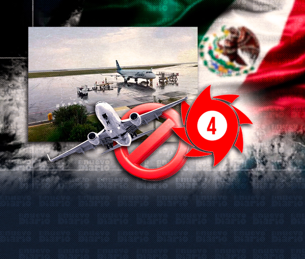Huracán Simón paraliza aeropuertos de Puerto Vallarta y Manzanillo