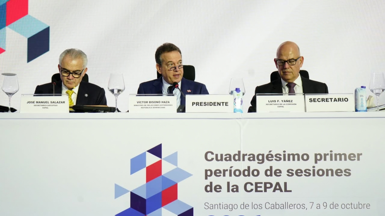República Dominicana asume la presidencia de la Cepal hasta 2028