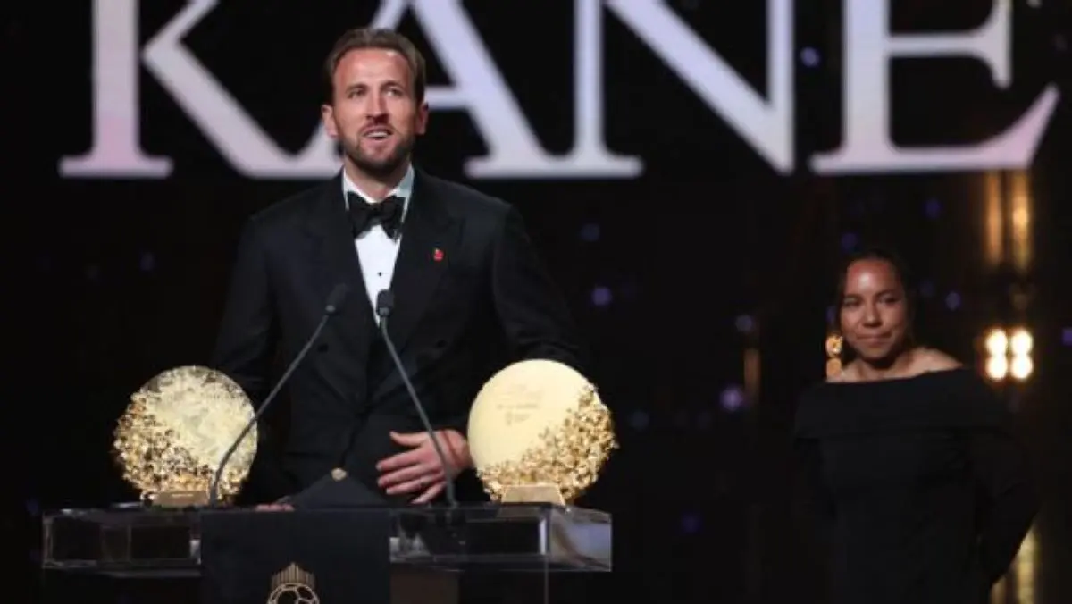 Harry Kane gana el Balón de Oro 2026 en ceremonia en Londres