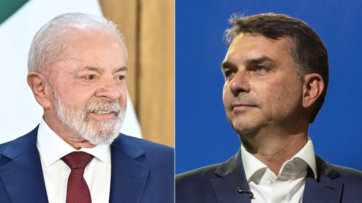 Lula empata con Flávio Bolsonaro a una semana del balotaje en Brasil