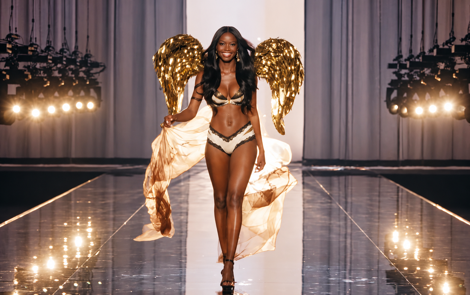 Solange Omon gana final de Victoria’s Secret ante Andreína Martínez
