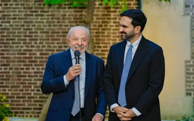 NUEVA YORK: Zohran Mamdani celebra victoria de Lula en Brasil